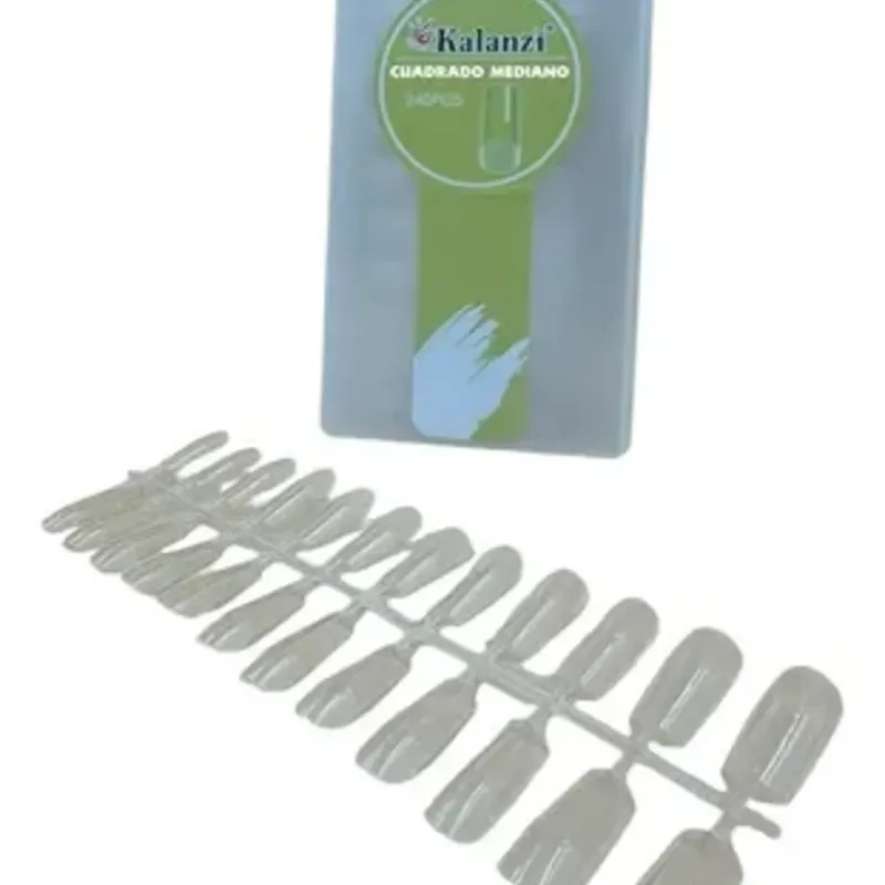 Uñas soft gel cuadradas Kalanzi 