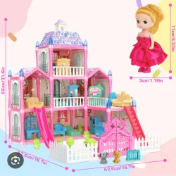 Casa de muñecas de 55 cm