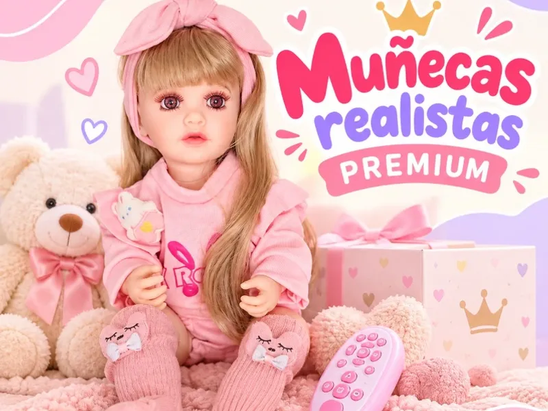 Muñecas realistas premium