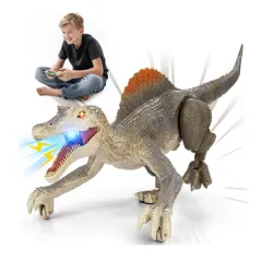 Dinosaurio con control remoto