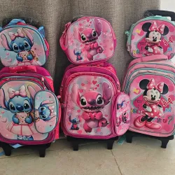 Mochilas de 3 piezas con ruedas