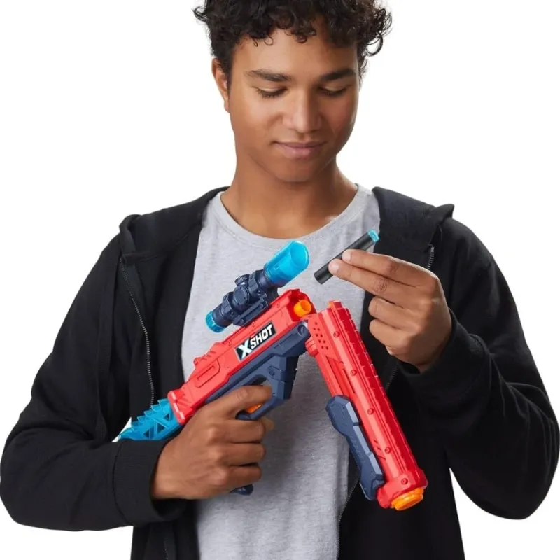 Pistola con alcance de francotirador