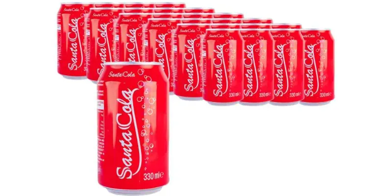 Caja de refrescos gaseados