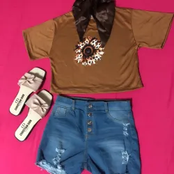 Short de mezclilla para Mujer 