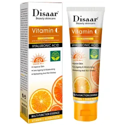 Protector solar de Vit. C y ácido hialurónico