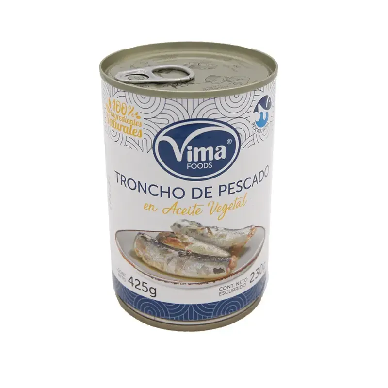 TRONCHO PESCADO ACEITE VEGETAL 425 G C/24 UDS 1002920