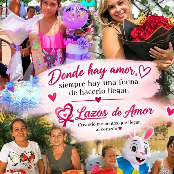 Lazos de Amor❤️ , tu agencia completa en Holguín para Detalles ,Regalos sorpresas, combos y mucho más. La misma confianza de siempre, con un mundo nuevo lleno de opciones."
Si estás lejos pero tu corazón sigue aquí, nosotros somos tus cómplices para sorprender a los que más quieres. ¡Hazte presente hoy mismo!