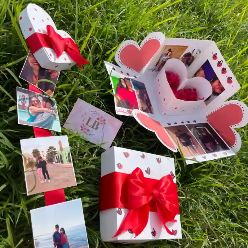 Caja con fotos