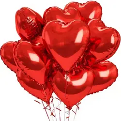 Corazones rojos 