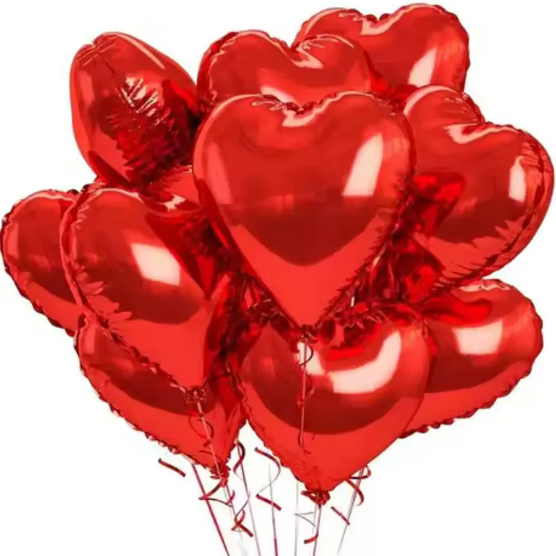 Corazones rojos 