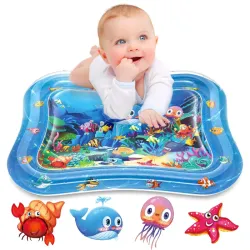 Alfombra inflable para tummy time