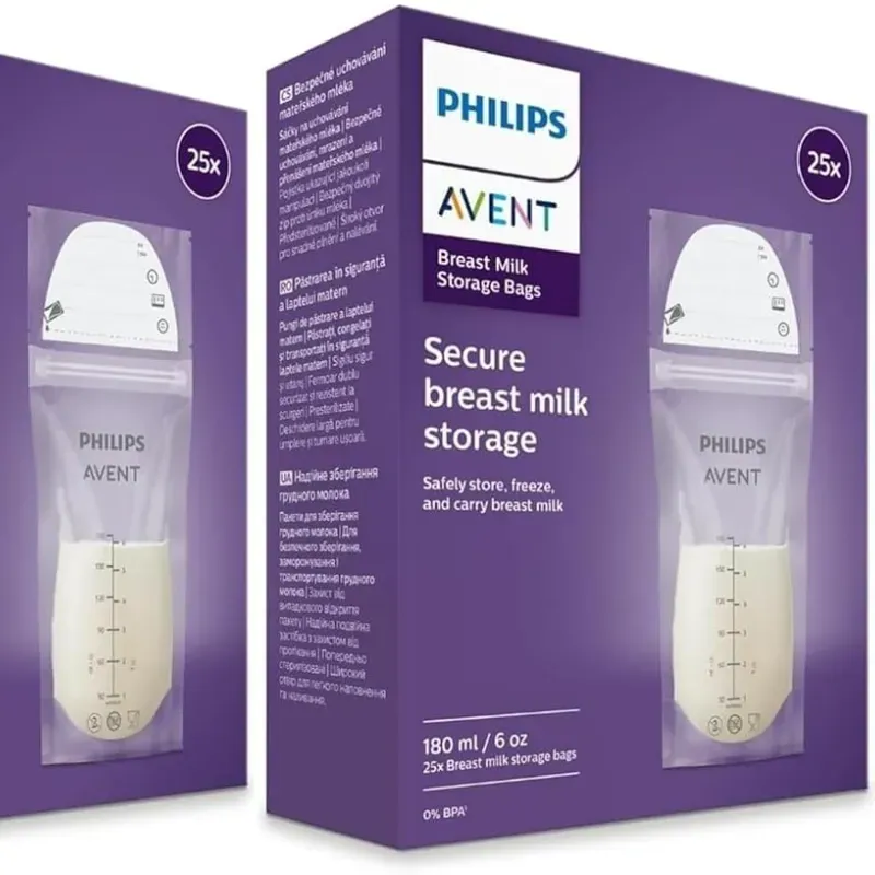 Bolsas de almacenamiento de leche materna Philips AVENT