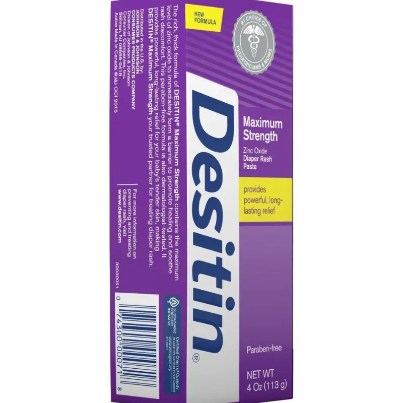 Crema para pañal Desitin Maximum Strength