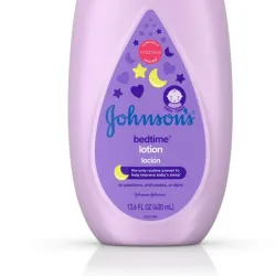 Crema Johnson’s Baby Bedtime con Esencias NaturalCalm 💤💜 (400 ml)