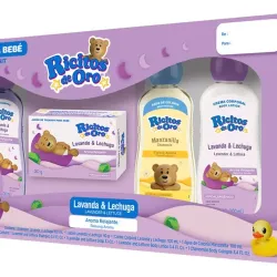 Kit de aseo para bebé Ricitos de Oro (4 piezas)
