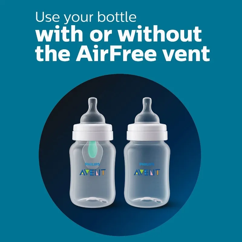 Philips Avent® Biberón Anticólicos con Ventilación AirFree | 9 oz (266 ml)