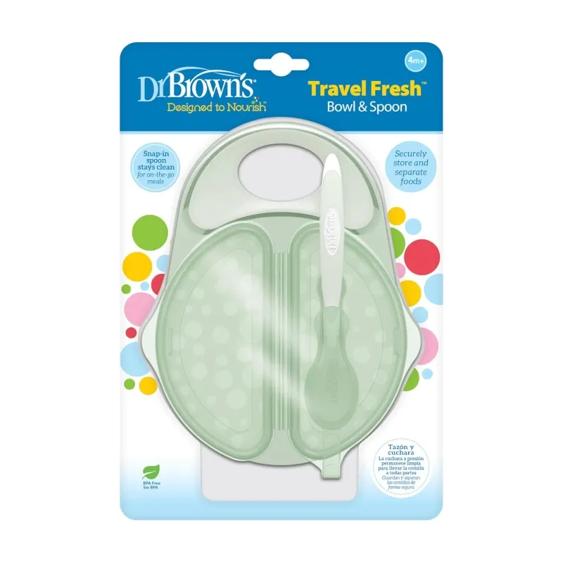 Recipiente de Viaje para Alimentos Dr. Brown’s