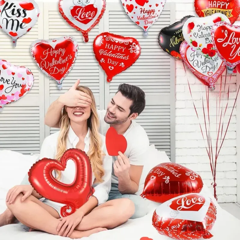 Corazón Inflable Romántico San Valentín 25cm