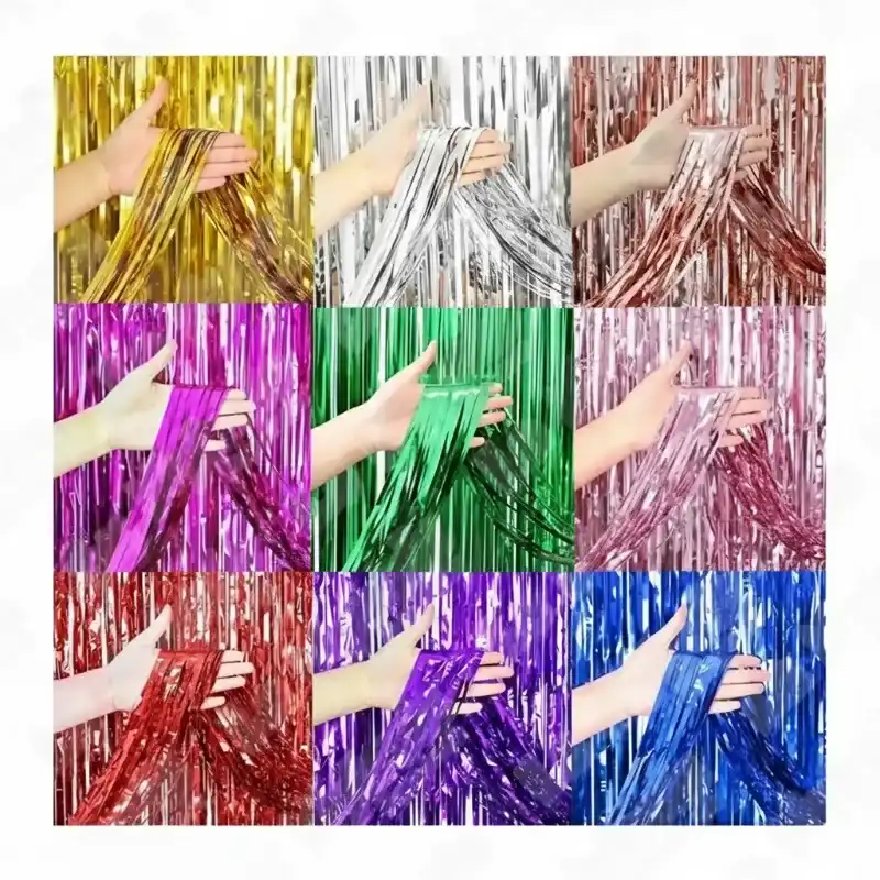 Cortina de Lluvia Metalizada