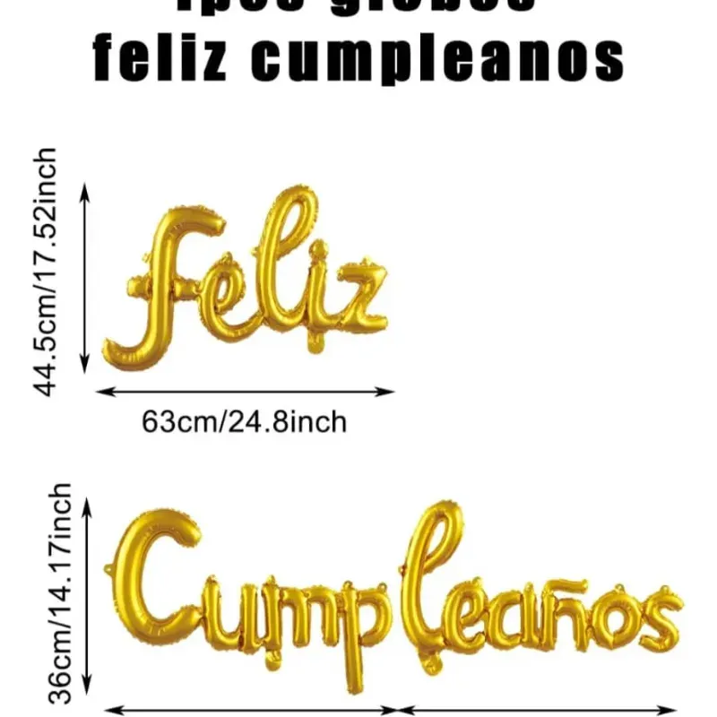 Feliz Cumpleaños Inflable 