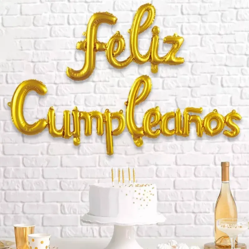 Feliz Cumpleaños Inflable 