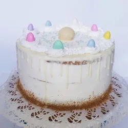 Tarta Semidesnuda de Nata