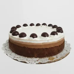 Tarta Tres Chocolates