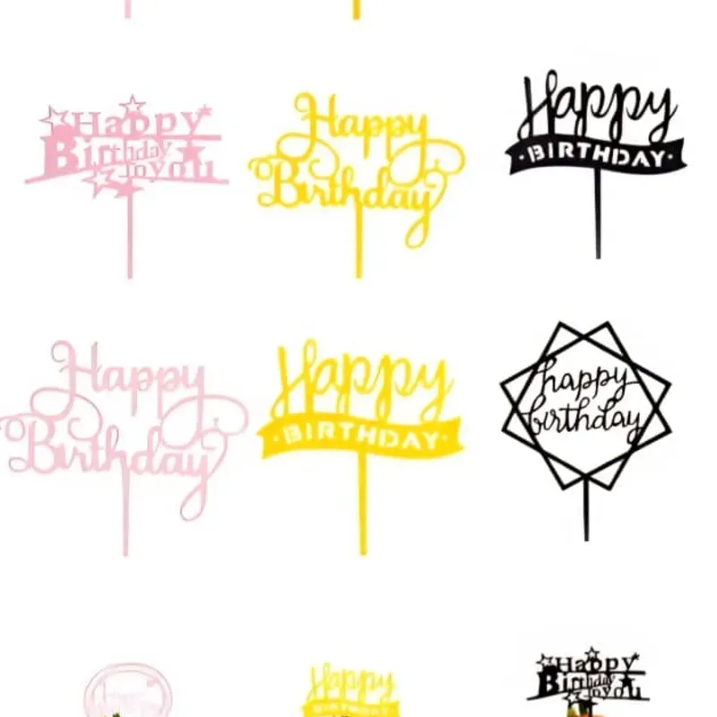 Topper Happy Birthday 