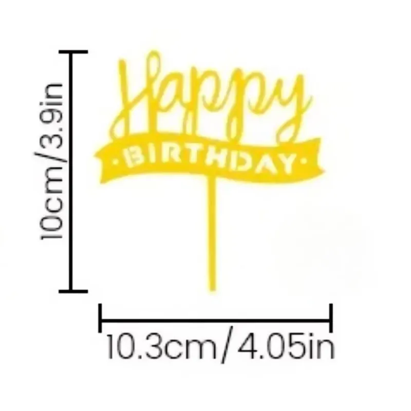 Topper Happy Birthday 