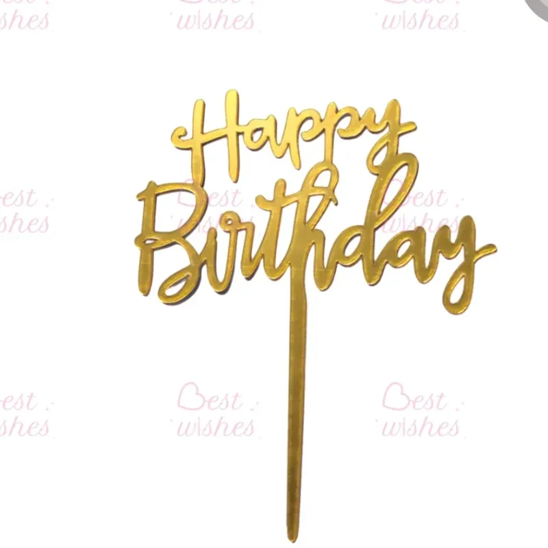 Topper Happy Birthday 