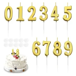 Velas Números Cera