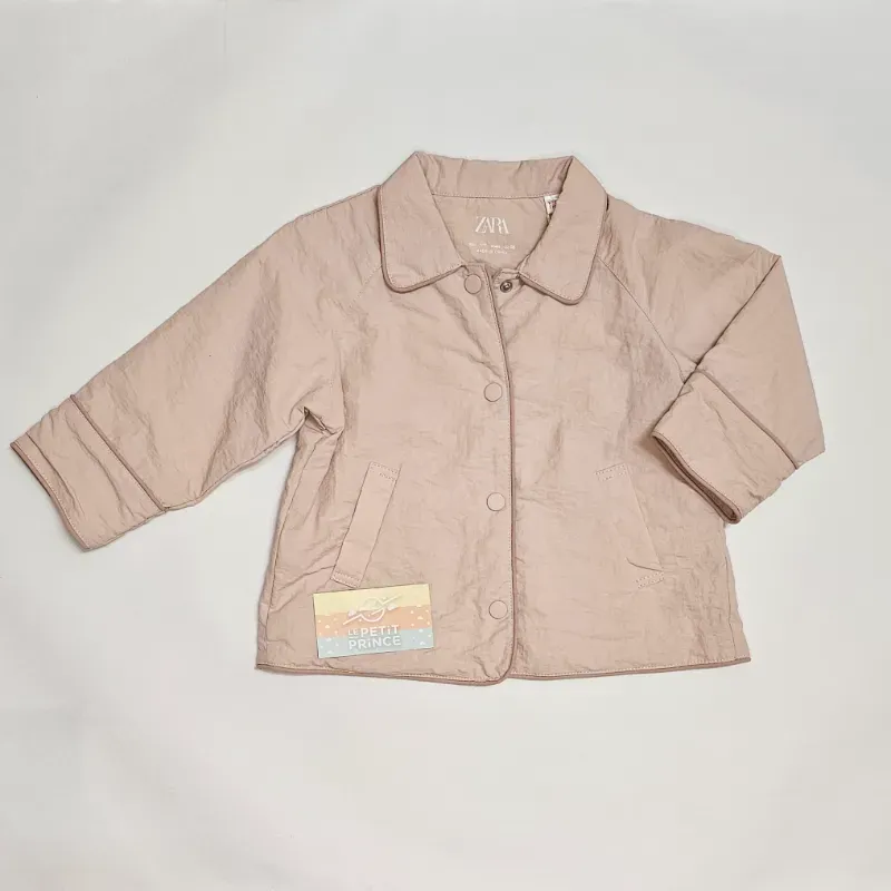 Abrigo rosa palo ZARA