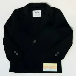 Americana negra ZARA 