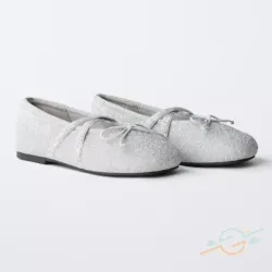 Bailarina plateada ZARA