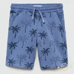 Bermuda azul MANGO #0001 