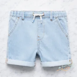 Bermuda azul MANGO #0002