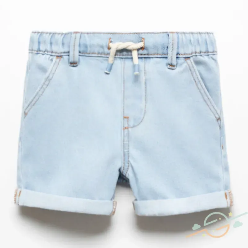 Bermuda azul MANGO #0002