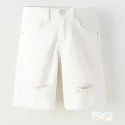 Bermuda blanca ZARA 