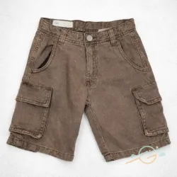 Bermuda marrón ZARA 