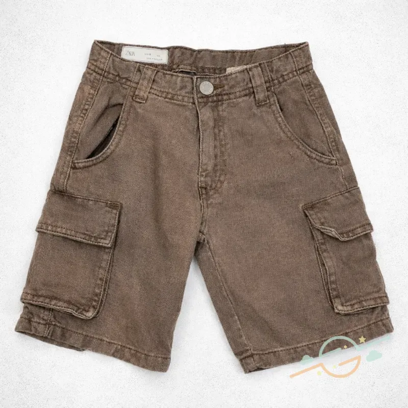 Bermuda marrón ZARA