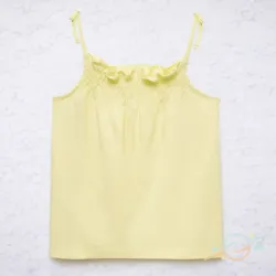 Blusa amarilla MANGO #0002