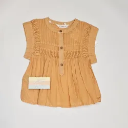 Blusa amarilla MANGO 