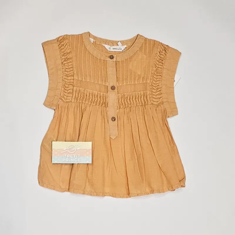 Blusa amarilla MANGO 