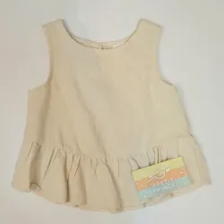 Blusa beige ZARA #0001