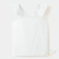 Blusa blanca MANGO #0001