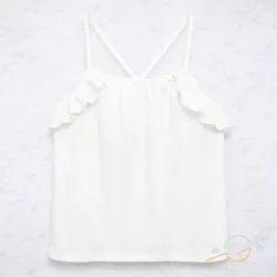 Blusa blanca MANGO 