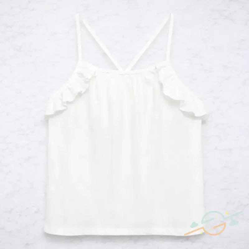 Blusa blanca MANGO