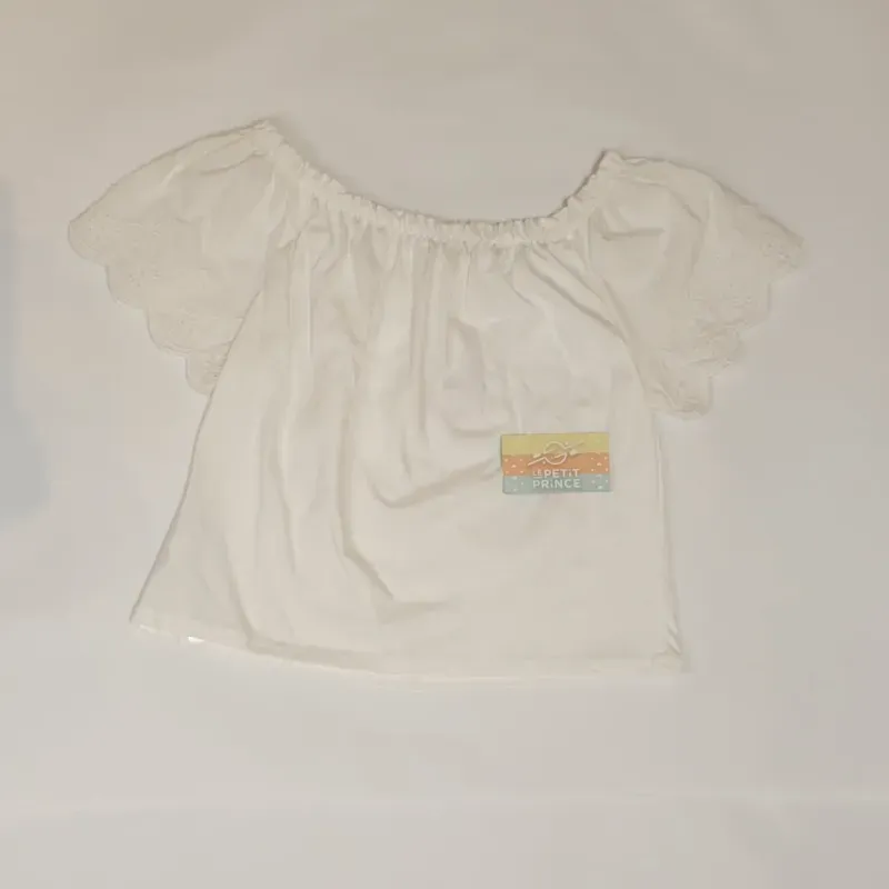 Blusa blanca MANGO 