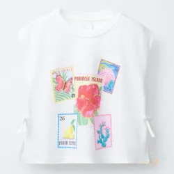 Blusa blanca ZARA #0007