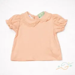 Blusa cuello naranja LEFTIE